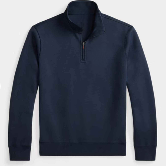 Half-Zip Pullover - Navy