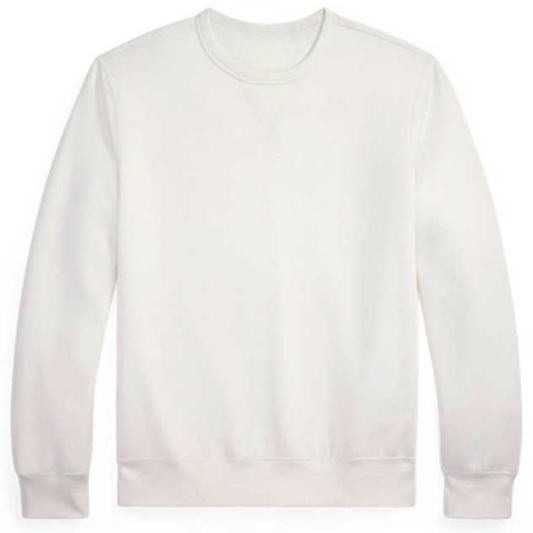 Fleece Sweatshirt - White
